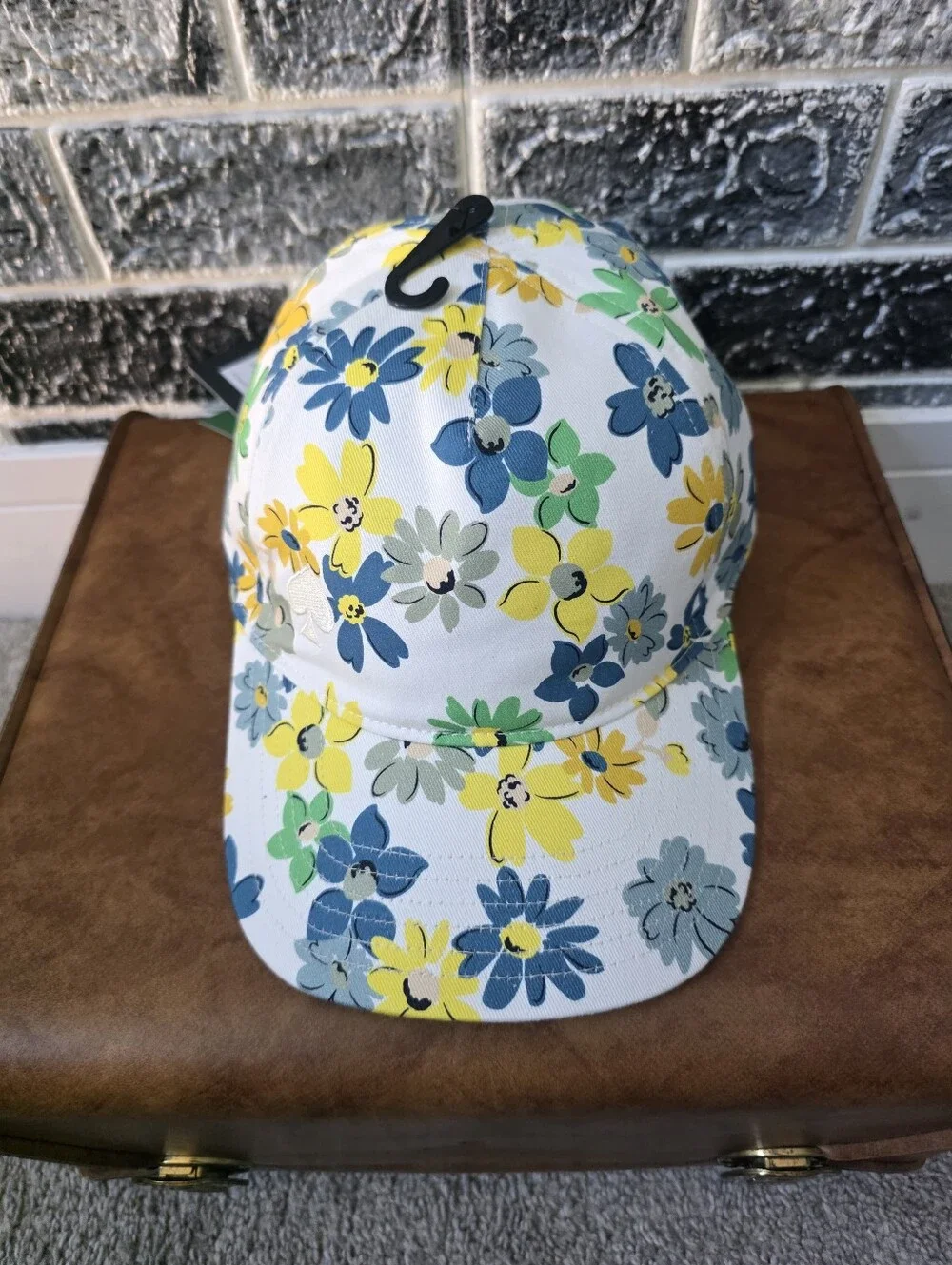 Kate Spade Women's Floral Print Baseball Cap One Size